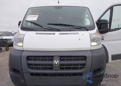 2018 Ram Promaster 3500 Cargo Van High Roof 159 Wb Ext from USA, damaged, VIN 3C6URVJG9JE158739